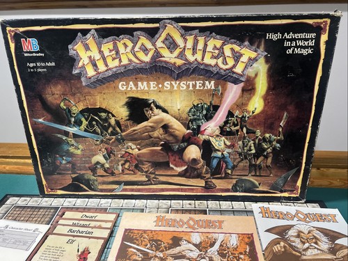 Heroquest 1989 board game 100 - heroquest, 100%