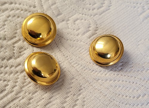 Lot buttons gold metal - buttons,