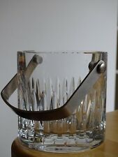 ST LOUIS CRYSTAL ICE BUCKET MODEL DEAUVILLE