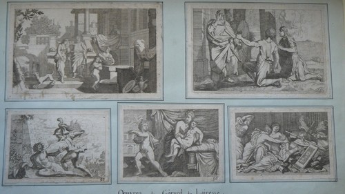 Eaux fortes après gérard - d'après,