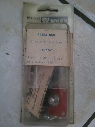 Kit carburateur solex 34 - carburateur,