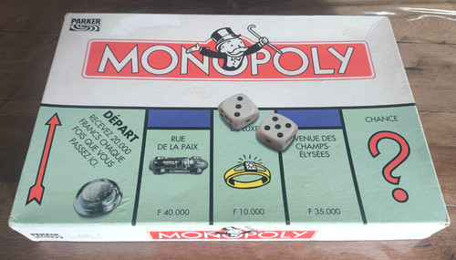Jeu société monopoly - jeu,