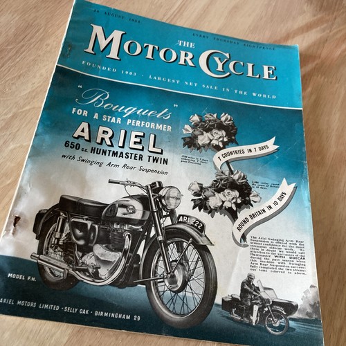 Motor cycle magazine - motor,