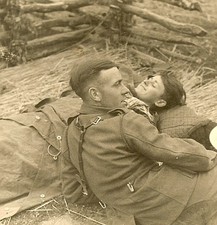 NEEDED BREAK! Wehrmacht Soldiers Grabbing Rest; Russia 1941!!!