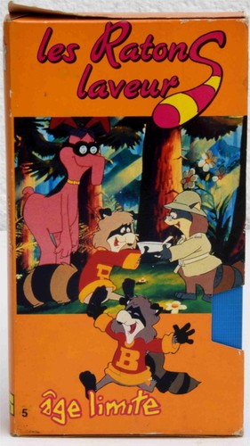 Cassette vhs les - les, ratons
