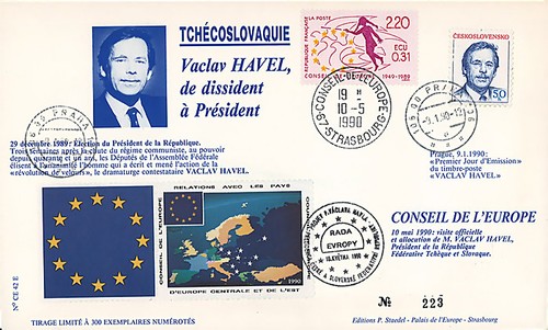 Ce42 fdc council europe mr - fdc, "mr