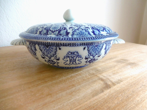 Legumier faience gien - legumier, ancien