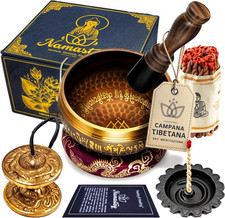 Cloche Tibétaine & Cymbales