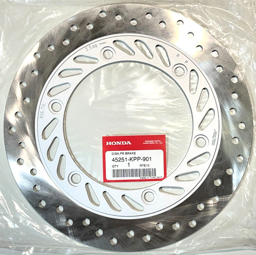 Disque frein avant honda - disque,