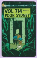 (CT) FLIGHT 714 FOR SYDNEY - Hergé, Phone Card #291 s/500 Ex, Underground
