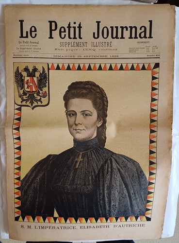 Petit journal mort sissi - journal,