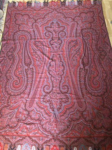 Châle cachemire paisley - châle,