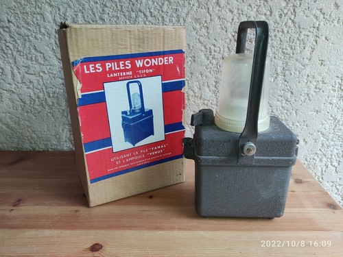 Lampe wonder cheminot - lampe,