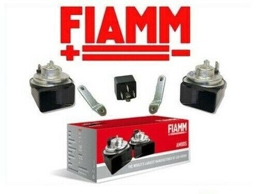 Paire trompettes klaxon fiamm - paire,