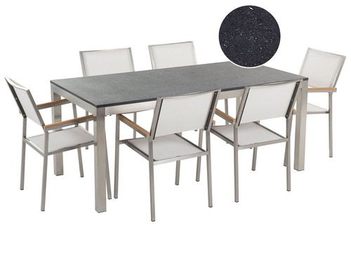 Table jardin 6 chaises - et,