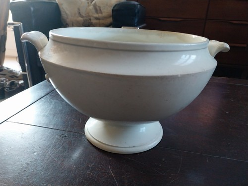 Soupiere ancienne faience - soupiere,