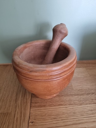 Mortier pilon artisanal en - mortier,