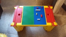 Table Toys Lapper Portable Foldable Play Table Lego Storage W/ Original Box 1993