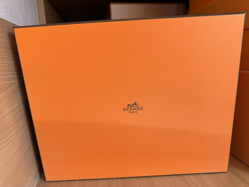 Grand boîte hermes avec - avec, un