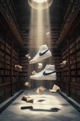 Nike blazer mid white - mid,
