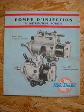 NOTICE POMPE D'INJECTION ROTO DRESEL DPA