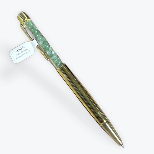 Stylo mineral aventurine verte - stylo,