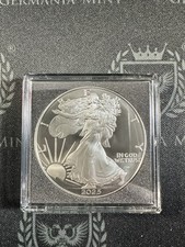 2025 États-unis American Eagle Argent Bague 1 OZ Colorisé Pièce de Monnaie