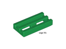 Lego 2412b x6 Tile 1x2 Grille