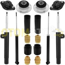 BMW SERIE 3 E46 98-06 KIT AMORTISSEURS GAZ COUPELLES BUTÉE ESSIEU AVANT ARRIÈRE
