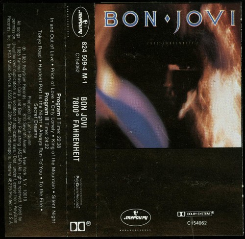 Bon jovi 7800 - 7800°, fahrenheit