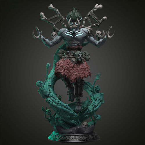 Bwonsamdi figurine résine - —,
