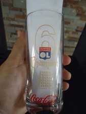 Ancien verre  Coca-Cola OL olympique lyonnais