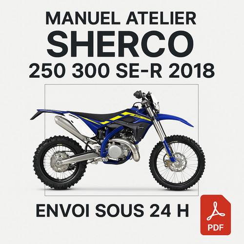 Manuel atelier sherco 250 - manuel, 300