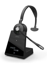 Jabra Engage 75 Mono Wireless  Headset avec Socle, Chargeur Et Adaptateur USB 