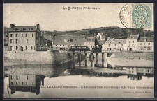 Old postcard Le Légué-St-Brieuc, the old fairing hold and the old salt attic 