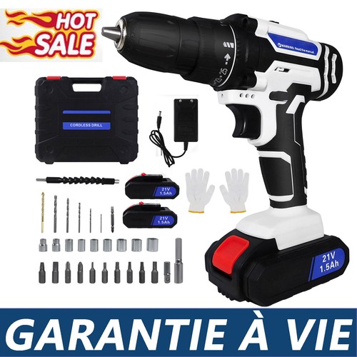 21v perceuse visseuse sans fil - visseuse,