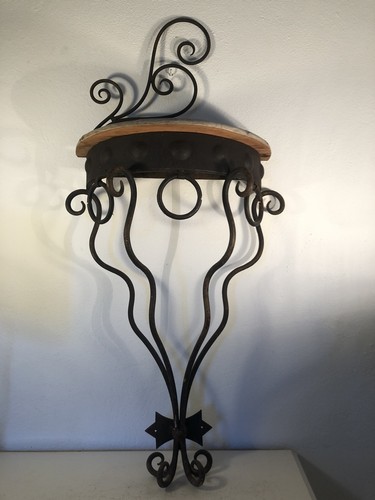Console murale vintage fer - en,