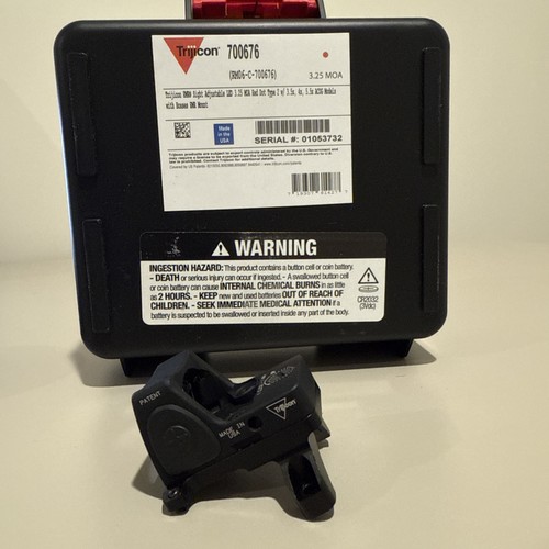Trijicon rmr type adjustable - trijicon,