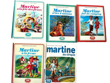 Lot de 5 Livres MARTINE de