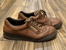Mephisto Match Runoff Air Jet Mens 12 US Brown Leather Walking Shoe Sneaker $399