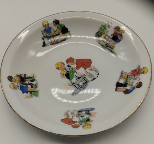 Assiette creuse enfant - creuse,