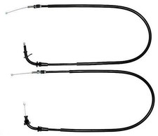 Pair Throttle Cables Push And Pull for GSF1200 Bandit Mk II 01-05