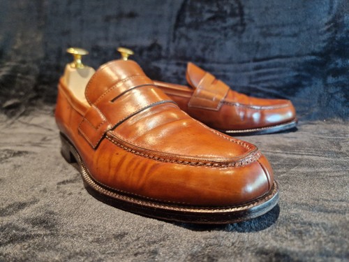 Mocassins yanko cognac - yanko, patiné