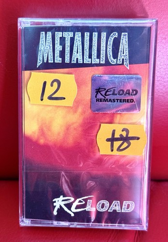 Metallica cassette audio - metallica,