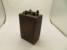 Vintage  FORD "BUZZ COIL" Electric Shocker Wood Box Auto Trembler  MODEL T 1918