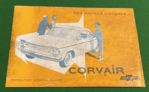 Notice publicitaire chevrolet - notice,