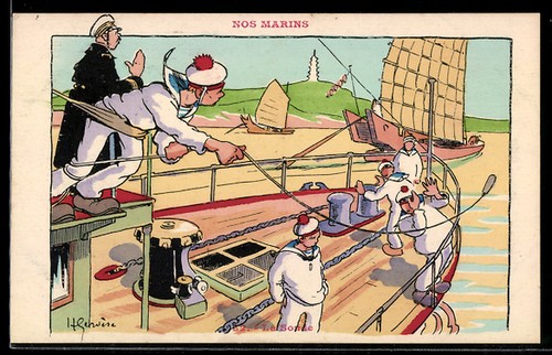 Carte postale artiste - d'artiste, henri