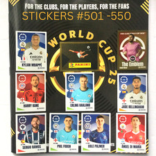 2025 Panini FIFA Club World Cup Stickers #501 - 550 Pick to Complete Your Album