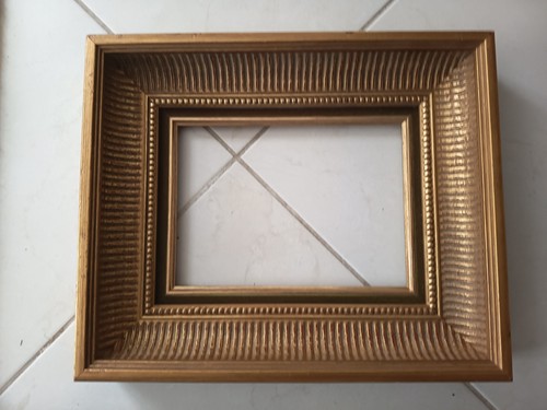 Cadre ancien bois dore - bois, a