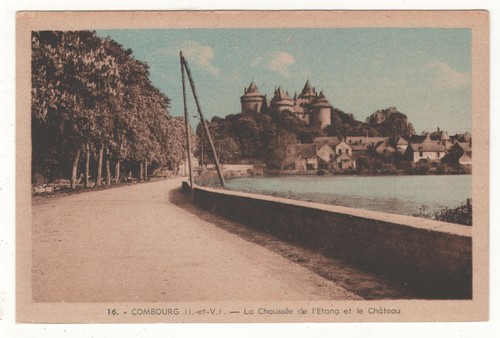 Cpa couleur combourg - couleur,